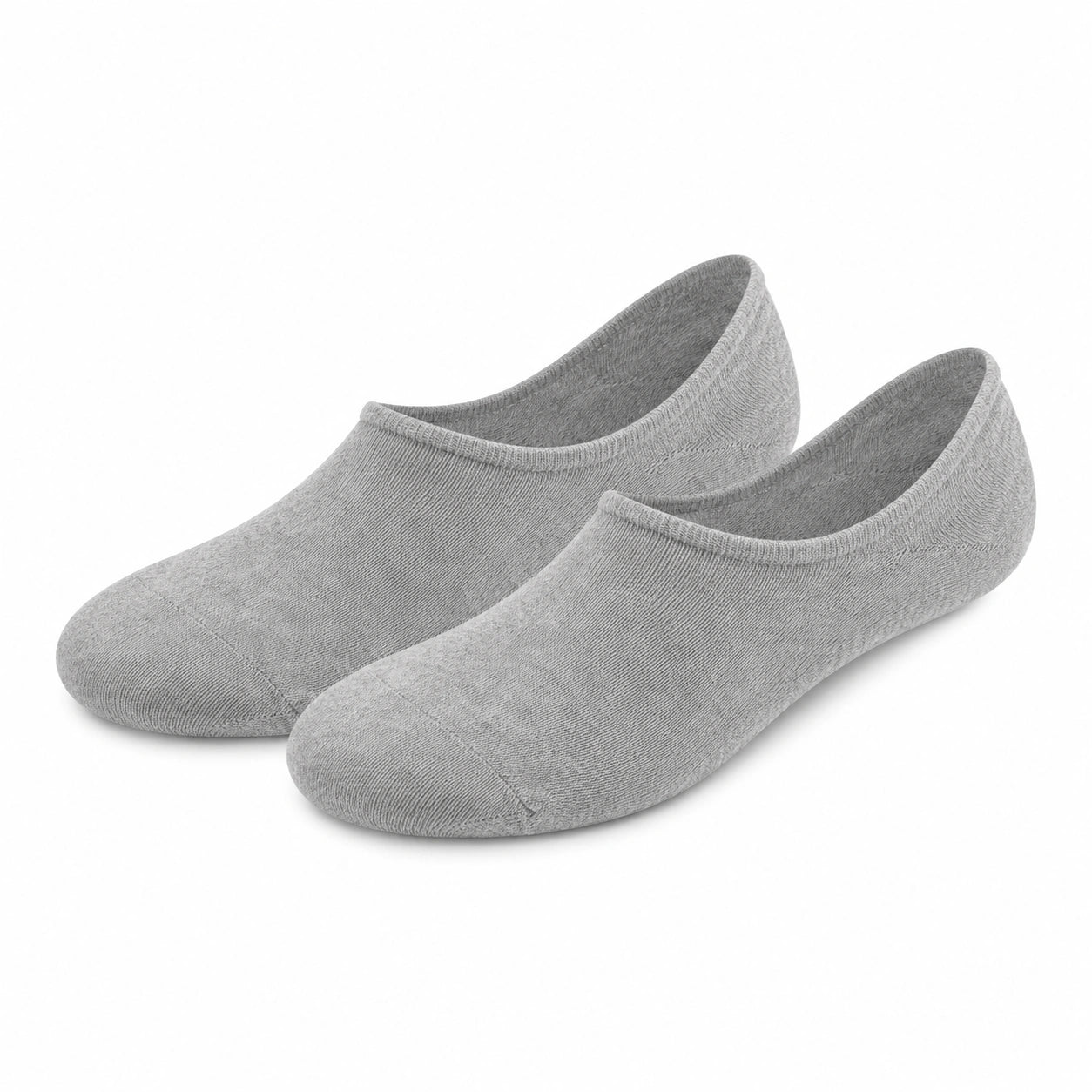 Calze fantasmino 35-38 in tessuto grigio per uso quotidiano - taglio basso